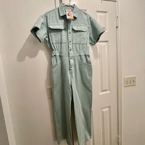 Denim Jumpsuit, new with tags. Size medium